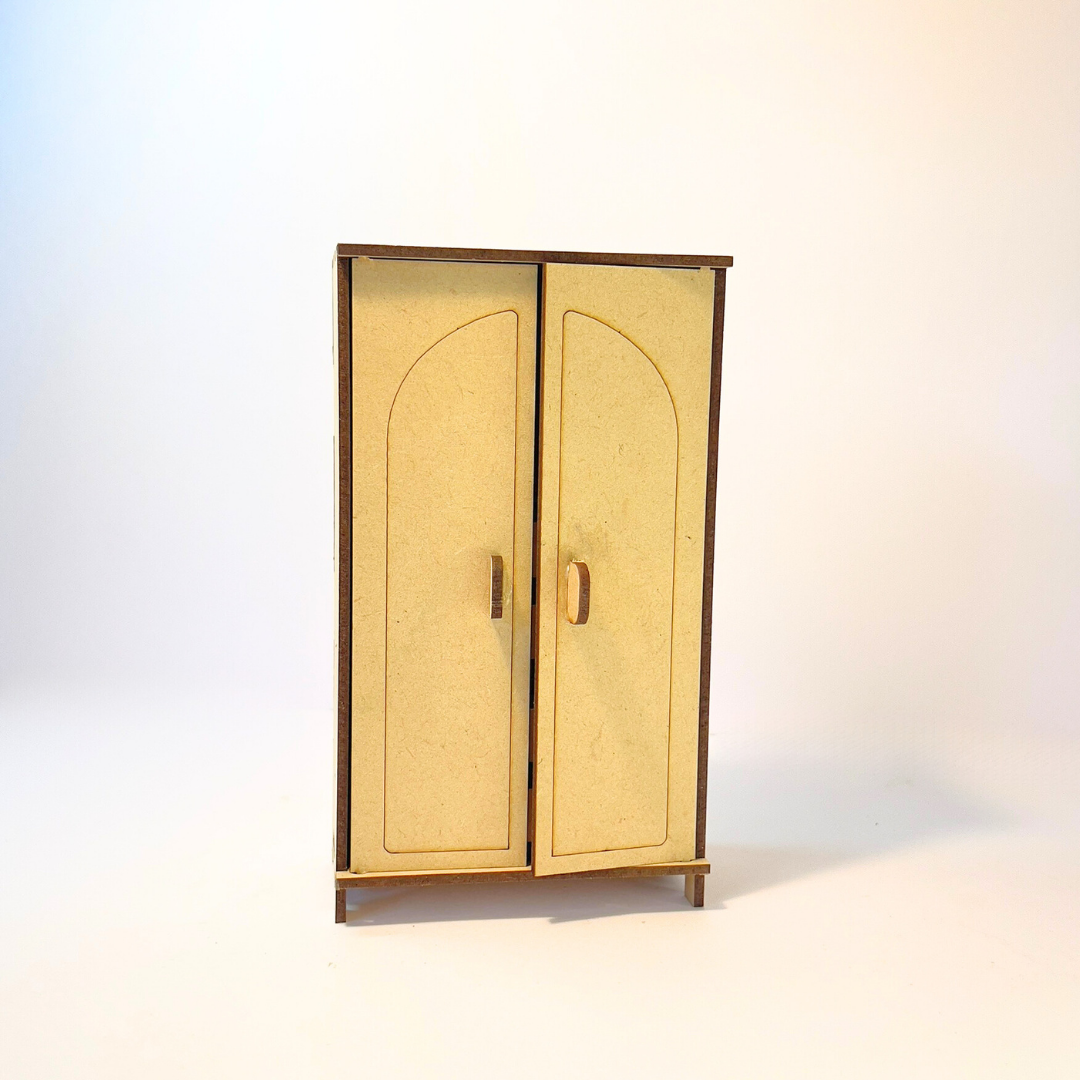 Pinewood Miniature Cupboard & Desktop Accessory