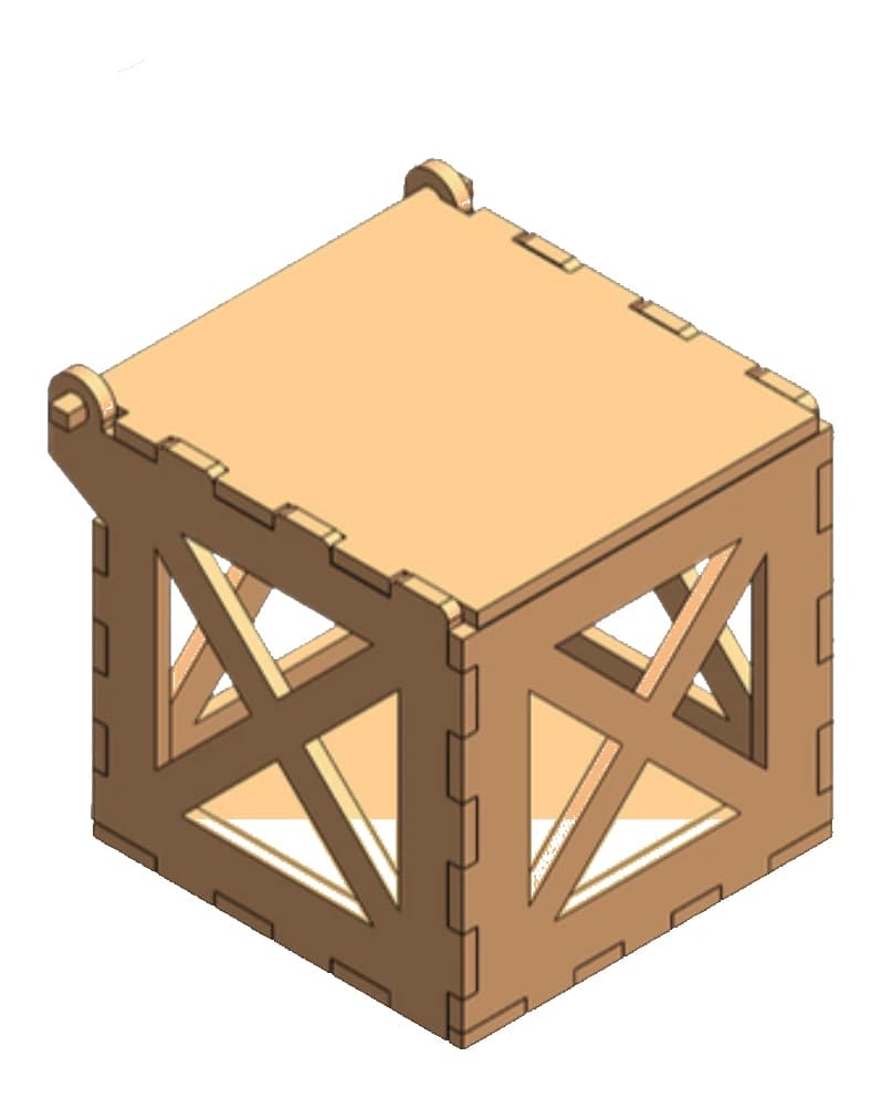 The finished crate