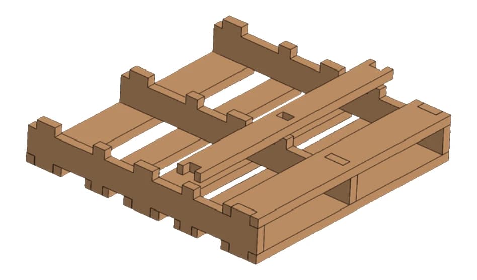 Step 5: Fit the middle rail and the last rail on top.