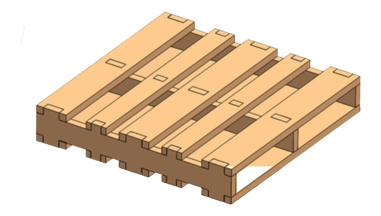The finished pallet