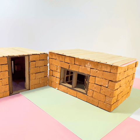 Brickhouse with 100+ bricks