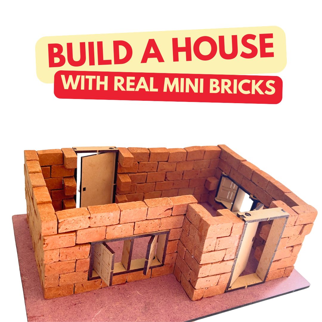 Load video: clay bricks, miniature bricks, lego alternatives