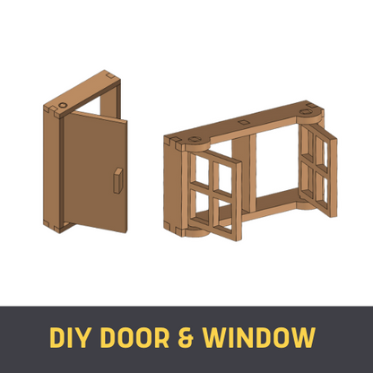 DIY Miniature Door and Window